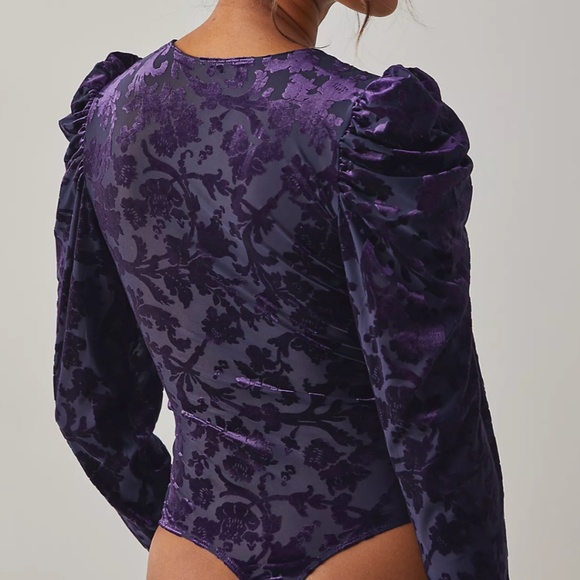 Free People Magic Hour Bodysuit Deep Sea Combo - Picture 4 of 4